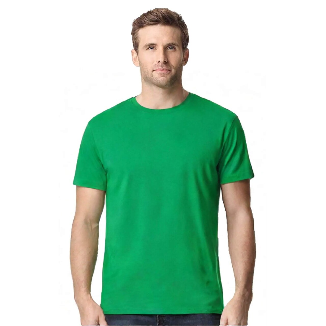 Gildan Heavy Cotton Crewneck T-Shirt – Short Sleeve Blank Tee for Crafting, Printing & Everyday Use